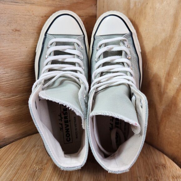 Converse Chuck 70 Womens All Star Hi Platform Canvas Sneakers - Picture 8 of 10